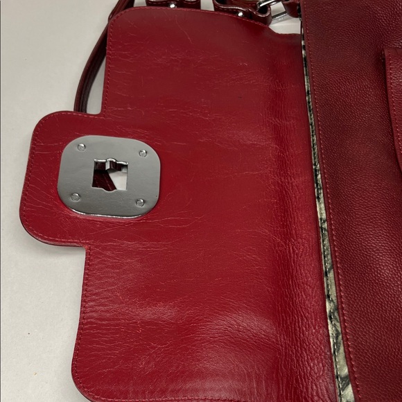 Vintage LONGCHAMP Gatsby Hobo Burgundy Leather Handbag Single Strap - Picture 11 of 16